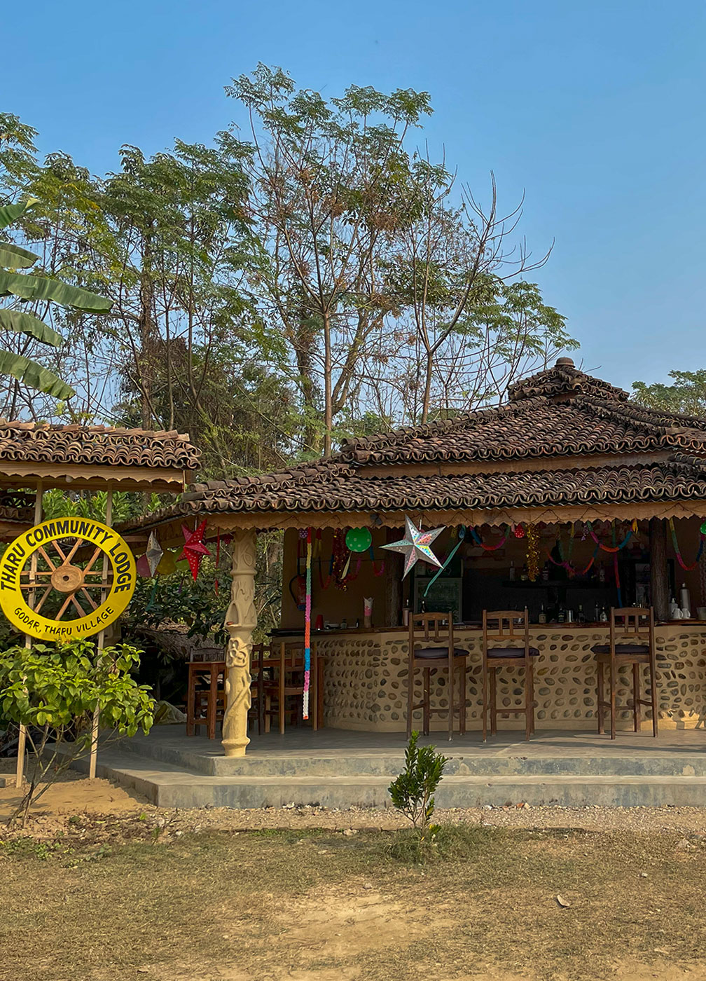 Tharu Community Lodge Open Restaurant
