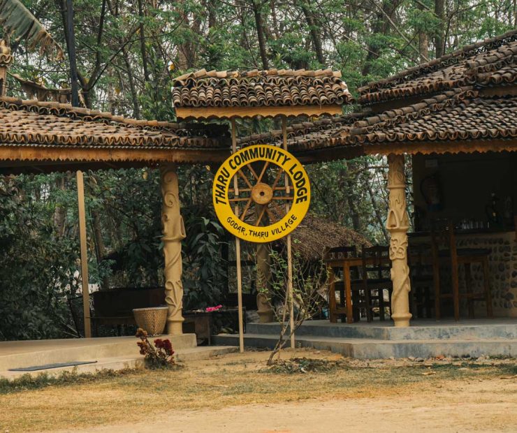 Tharu-Community-Lodge-Outdoor